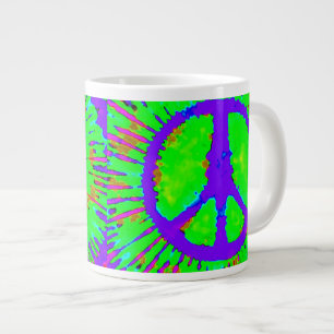 Tasse Géante SYMBOLE Abstrait DE Cravate Psychédélique-Dye DE