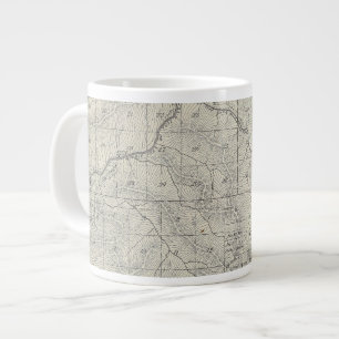 Tasse Géante T2021S R3031E Carte de la section du comté de Tul