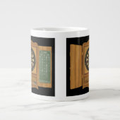 Tasse Géante Tableau de bord avec cote de cricket (Devant)