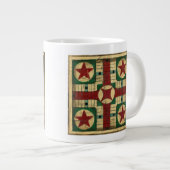 Tasse Géante Tableau de jeu Antique Parcheesi par Ethan Harper (Devant droit)