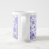 Tasse Géante Tache de soleil violette (Dos)