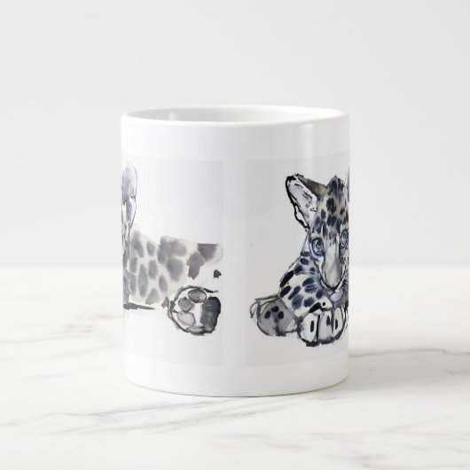 Tasse Géante Tacheté (Devant)