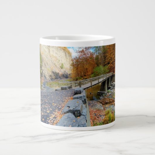 Tasse Géante Taughannock tombe parc d'état (Devant)