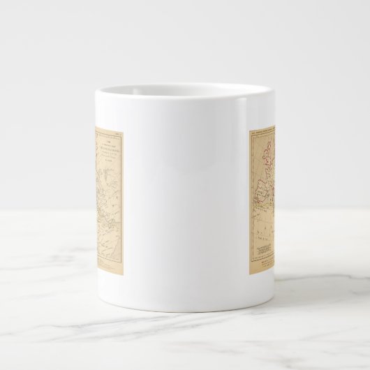 Tasse Géante Terre aux trois fils de Noe (Devant)