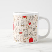 Tasse Géante Texture avec Nounours (Droite)