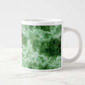 Tasse Géante Texture de marbre verte (Droite)