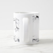 Tasse Géante Texture marbré (Dos)