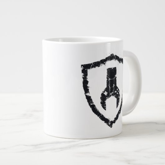 Tasse Géante TGM Boue bouclier tacheté (foncé) (Devant droit)