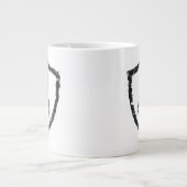 Tasse Géante TGM Boue bouclier tacheté (foncé) (Devant)