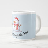 Tasse Géante Thème de Snowman (Devant droit)