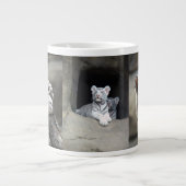 TASSE GÉANTE TIGRE CUB BLANC (Devant)