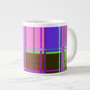 Tasse Géante Tissu Couleurs Carrés