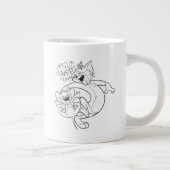 Tasse Géante Tom Et Jerry | Tom Et Jerry Rient (Droite)