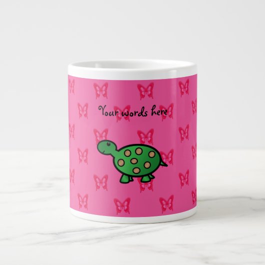 Tasse Géante Tortue mignonne de bébé (Devant)
