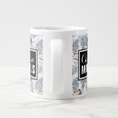 Tasse Géante Toucan gris| Ajouter votre nom (Dos)