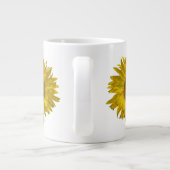Tasse Géante Tournesol jaune (Dos)