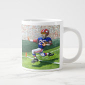 Tasse Géante Traverser la ligne d'objectif pour une touche (Droite)