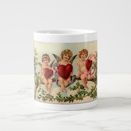 Tasse Géante Trois Petits Cupidons (Devant)