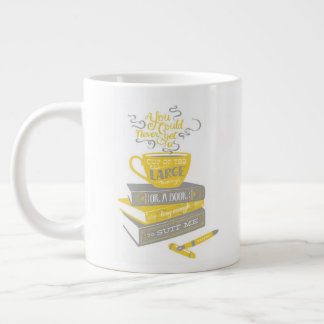 Tasse Géante "Tu Ne Pourrais Jamais..." - Musique blanche