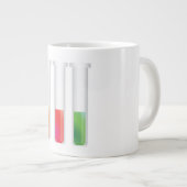 Tasse Géante Tubes de test scientifique (Devant droit)