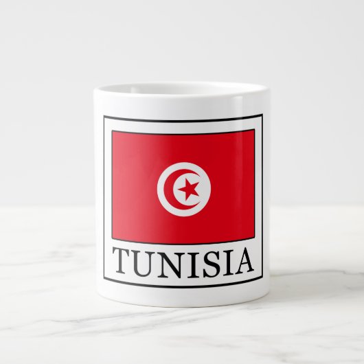 Tasse Géante Tunisie (Devant)