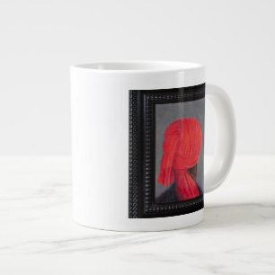 Tasse Géante Turban rouge sur le gris 2014 (encadré)
