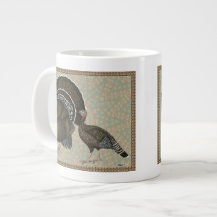 Tasse Géante Turkeys Standard Bronze Portrait
