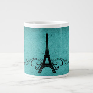 Tasse Géante Turquoise Vintage