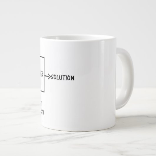 Tasse Géante Un processus d'ingénieurs (Devant droit)