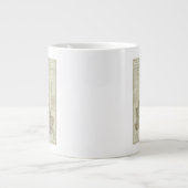 Tasse Géante Une carte complète des îles britanniques (Devant)