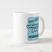 Tasse Géante Unicorne Pee (Devant droit)