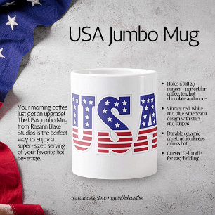 Tasse géante USA