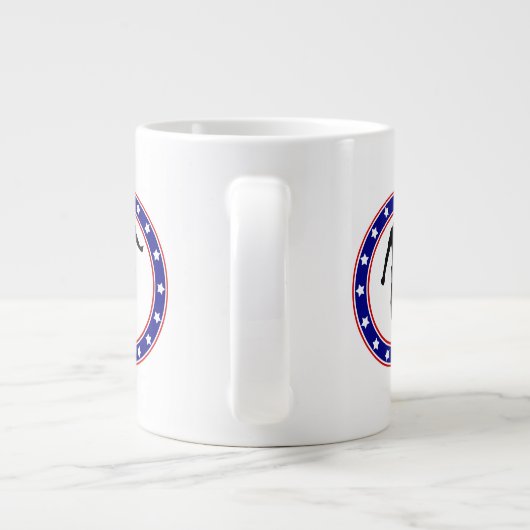 Tasse Géante USA Patriotic MARATHON / REPOS (Dos)