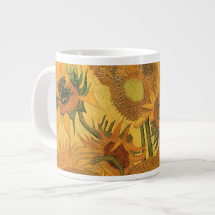 Tasse Géante Vase avec 15 tournesols par Vincent van Gogh