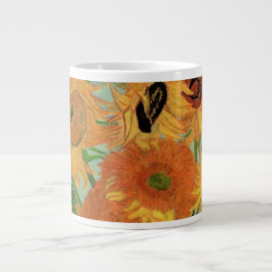 Tasse Géante Vase avec douze tournesols par Vincent van Gogh