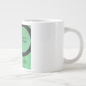 Tasse Géante Vert 50 Décennie Anniversaire (Droite)