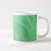 Tasse Géante Vert crème émeraude (Droite)