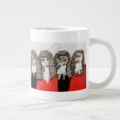 Tasse Géante "Vient ici le juge du DA " (Droite)