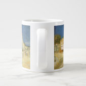 Tasse Géante Vincent van Gogh - La Maison Jaune (La Rue) (Dos)