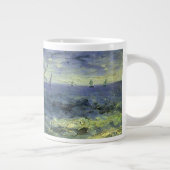 Tasse Géante Vincent van Gogh - La mer à Saintes Maries (Droite)