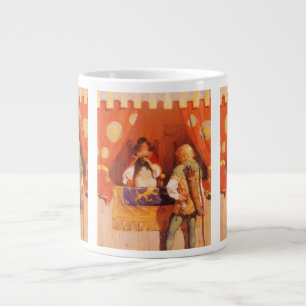 Tasse Géante Vintage Robin Hood rencontre Maid Marian par NC Wy