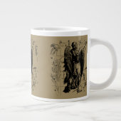 Tasse Géante Virgo Constellation Hevelius Etching Style (Droite)
