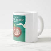 Tasse Géante Visitez la Grosse Pomme - New York (Devant droit)