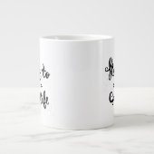 Tasse Géante Voici La Bonne Vie (Devant)