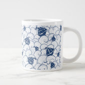 Tasse Géante Voiliers sur le motif de mer (Droite)