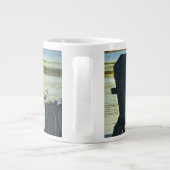 Tasse Géante Vue des chaises d'Adirondack dans l'Adirondacks, (Dos)