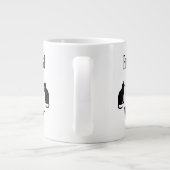 Tasse Géante Whisperer professionnel de chat (Dos)