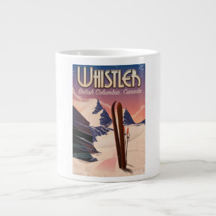 Tasse Géante Whistler, Vancouver (Colombie-Britannique) Affiche