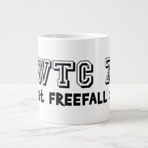Tasse Géante WTC 7 est tombé à vitesse de chute libre
