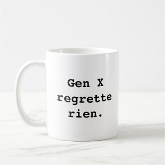 Tasse Génération X